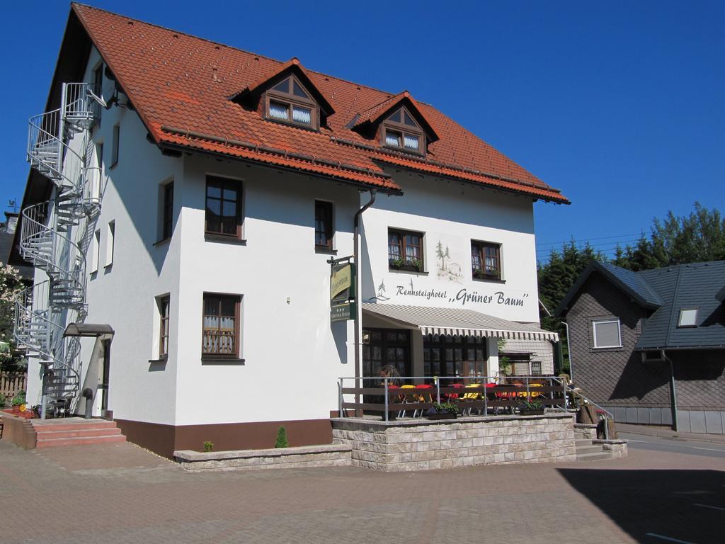 Rennsteighotel Gruener Baum Шмидефелд ам Ренщайг Екстериор снимка